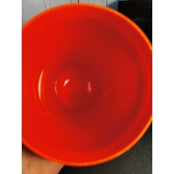Tupperware Vintage Lot Handolier Pitcher Container X2 and Snack Cup Orange  (G6) - Picture 9 of 10